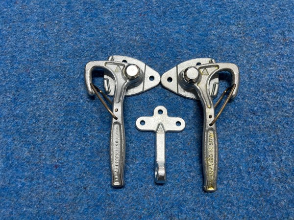 Bordwandverschluß Winkelhebelverschluß Gr. 0 verzinkt