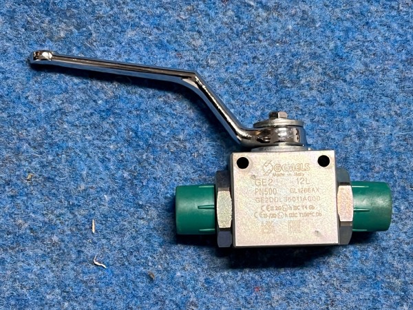 Hydraulik 2 Wege Kugelhahn Absperrhahn 12L - 15L